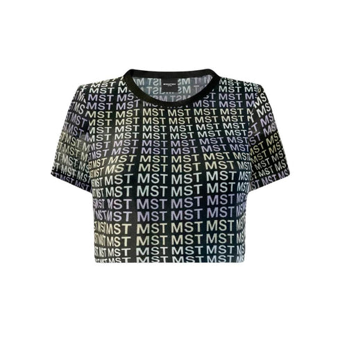CROP TOP NEGRO JENNA MONASTERY
